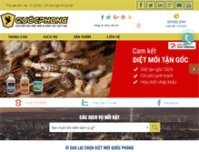 Tablet Screenshot of dietmoiquocphong.com